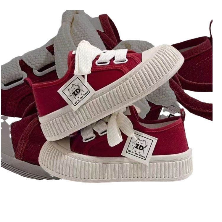 Sieviešu audekla apavi ar biezu zoli, 2024. gada jaunākie elpojošie mazie baltie apavi, mīksta zole, vieglie studentu ikdienas dēļu apavi, moderni