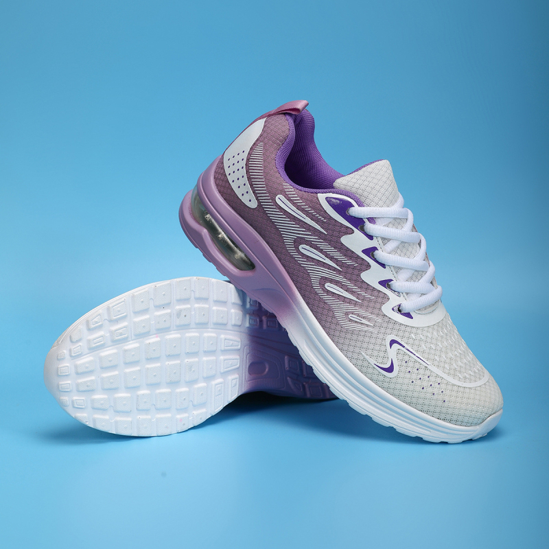 Hálós, légáteresztő, párnázott, puha talpú cipő, női rózsaszín, tavaszi/nyári, könnyű futócipő, alkalmi, női cipő, utazócipő