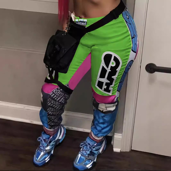 Дамски ежедневни спортни панталони, есен 2024, нови европейски и американски панталони, доставка от AliExpress от Amazon, ML1