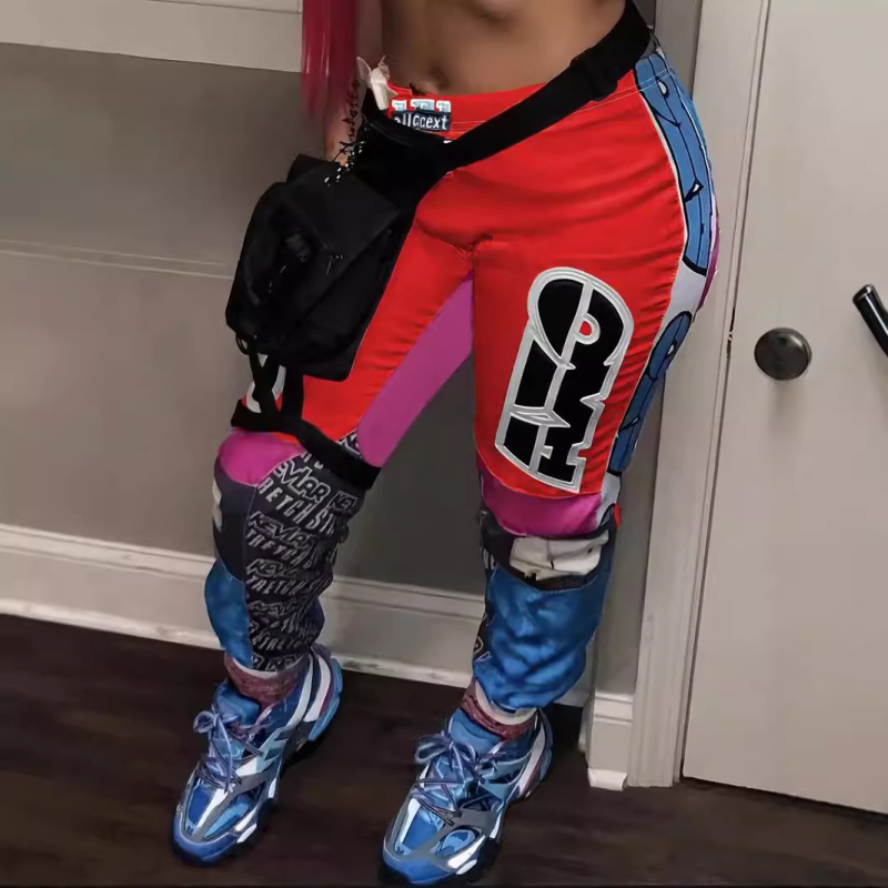 Női lezser nadrág sportnadrág 2024 ősz új európai és amerikai Amazon határokon átnyúló beszerzés AliExpress nadrág ML1