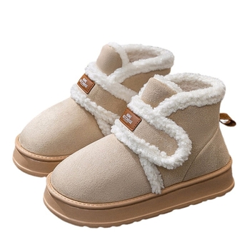 Γυναικεία βαμβακερά παπούτσια 2024 για εσωτερικούς χώρους, βελούδινα, ζεστά, φθινοπωρινά/χειμωνιάτικα, ελαφριά, μπότες εξωτερικού χώρου από EVA