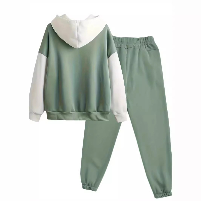 Γυναικεία γιλέκα Amazon για το φθινόπωρο και τον χειμώνα του 2024, νέα ασορτί χρωματικά ταιριαστά γιλέκα με κουκούλα, διασυνοριακό εμπόριο στην Ευρώπη και τις Ηνωμένες Πολιτείες, με τσέπη καγκουρό.