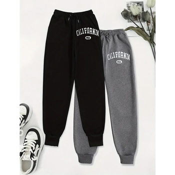 Őszi és téli Amazon TK TEMU AliExpress Crossborder Explosions Női polár bélésű, lezser sportnadrág, egyenes szabású, ferde zsebes