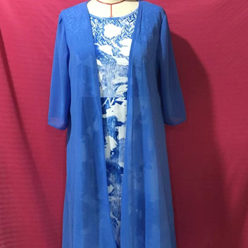 2022-es nyári sifon ruha kétrészes szett