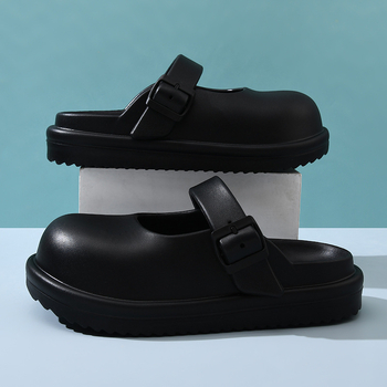 Vastag papucsok, csúszásgátló ruházat, nyári baotou papucsok, aranyos, édes stranddezodor, kopásálló Mary Jane szandálok