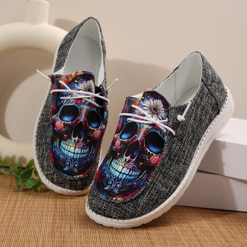 Független külkereskedelmi plus size 2024 tavaszi retro pedálos mély szájú kerek fejű női lapos divatos alkalmi cipő