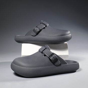 Baotou papucs pár divatos hétköznapi új ruhás szandál pár félpapucs lusta bebújós birkenth papucs