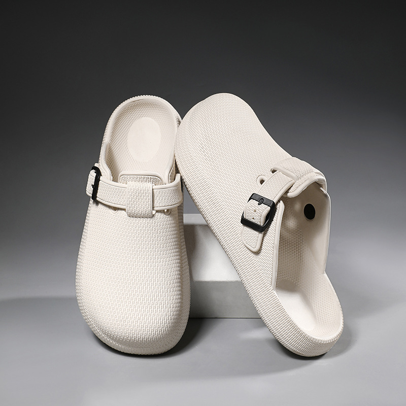 Baotou papucs pár divatos hétköznapi új ruhás szandál pár félpapucs lusta bebújós birkenth papucs