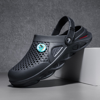 Pantofi sport pentru bărbați, stil nou, 2022, cu talpă groasă, confortabili, pentru interior și exterior, antiderapanți, cu două căi