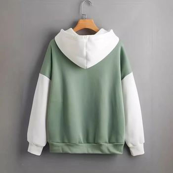 Tavaszi és őszi bő kapucnis pulóver nyomtatott aranyos rajzfilm felső hétköznapi sport kapucnis férfi és női