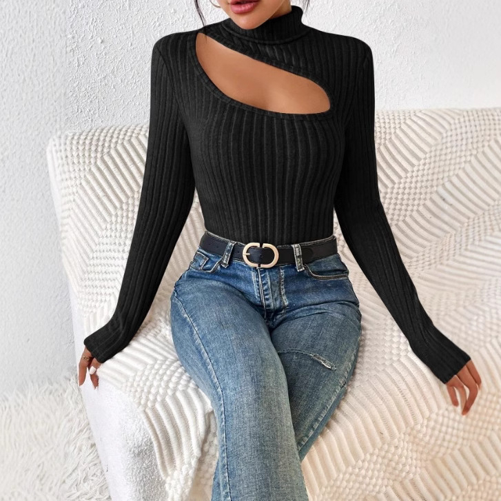 Amazon őszi, határokon átnyúló, új európai és amerikai mellkasú, üreges talpú női garbó, hosszú ujjú, karcsúsított overál