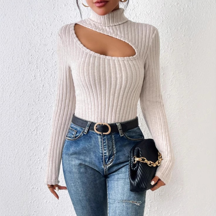 Amazon őszi, határokon átnyúló, új európai és amerikai mellkasú, üreges talpú női garbó, hosszú ujjú, karcsúsított overál