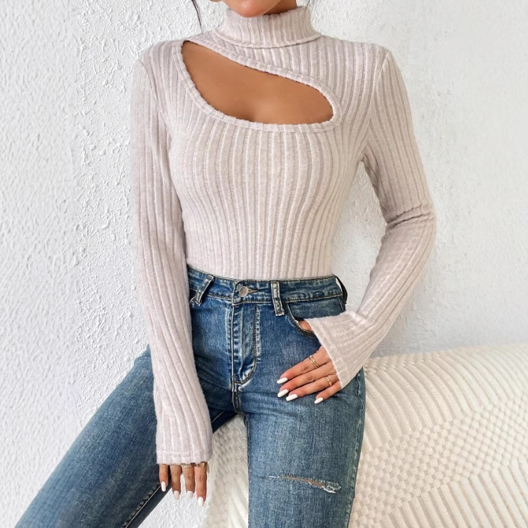 Amazon őszi, határokon átnyúló, új európai és amerikai mellkasú, üreges talpú női garbó, hosszú ujjú, karcsúsított overál