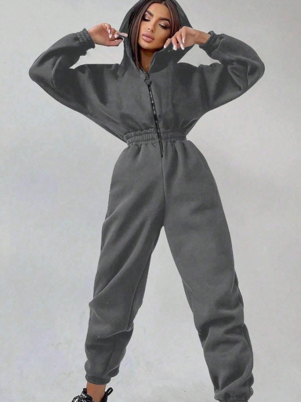 Határokon átnyúló akció 2024 Amazon ebay-en. Eladó sport és szabadidős női kapucnis overál vastagított öltönyvel.