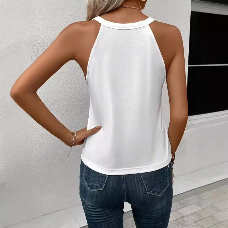 2024 Spot Amazon TEMU új pitypangmintás mellény, nyári lezser ujjatlan mellény