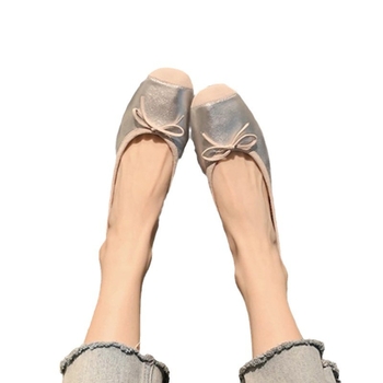 Szőlőanya, sekély, ívelt orrú, kis lapos balettcipők női, plus size 41-43.