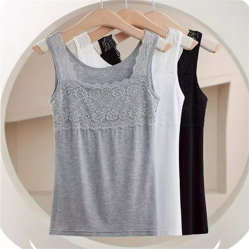 Gyári közvetlen virágmintás szegélyű pántos női csipkés pufók mm-es plus size rövid fazonú szexi alap póló