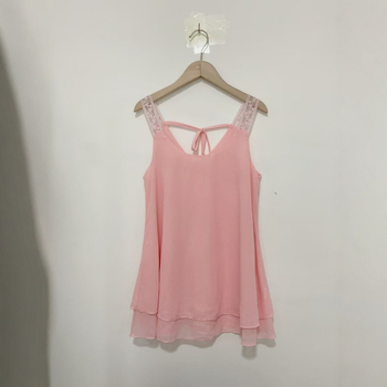 Európai és amerikai ruházati új, független állomású, csipkés felső vállpántokkal, divatos, sokoldalú, divatos, szexi, kültéren is viselhető