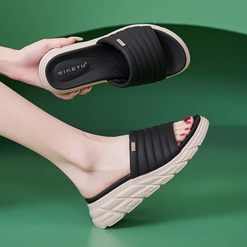 Amazon 2025 kevad ja suvi laos uued paksu tallaga sandaalid ja sussid kerged libisemiskindlad mugavad vabaaja naiste kingad juuste põlvkond