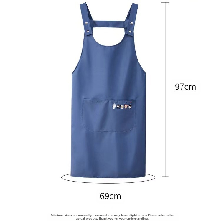 Водоустойчива и маслоустойчива престилка, устойчива на замърсявания, кухненска престилка, ново регулируемо работно облекло за мъже и жени