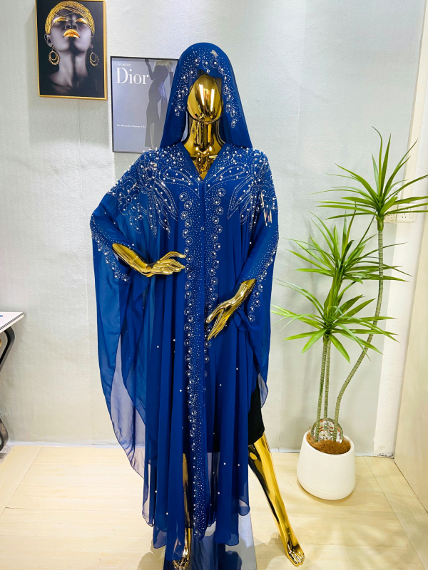 2025. Šljokice, vruće izbušene proljetne kristale, bliskoistočni, afrički, jugoistočnoazijski, vještački kamen, trubasti rukavi, široki šal, prekogranična vruća rasprodaja