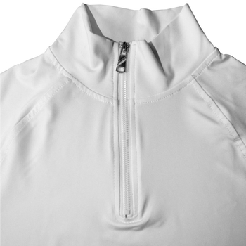 Nauji vyriški pieno spalvos šilko polo marškinėliai ilgomis rankovėmis, tinkantys pavasario fitnesui ir bėgimui.