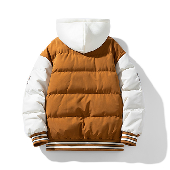 Japoniško stiliaus madingas beisbolo kostiumas su medvilniniu paminkštinimu, rudens ir žiemos vyriškas sustorintas dviejų dalių medvilninis paltas, Honkongo stiliaus porų moteriškas medvilninis paltas su paminkštinimu