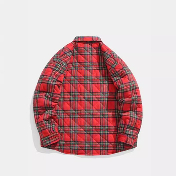 2023. aasta talvine puuvillase polstriga mantel meeste ruuduline revääriga noorte puuvillase polstriga jakk, lahtine paks soe vabaaja kena puuvillase polstriga jakk