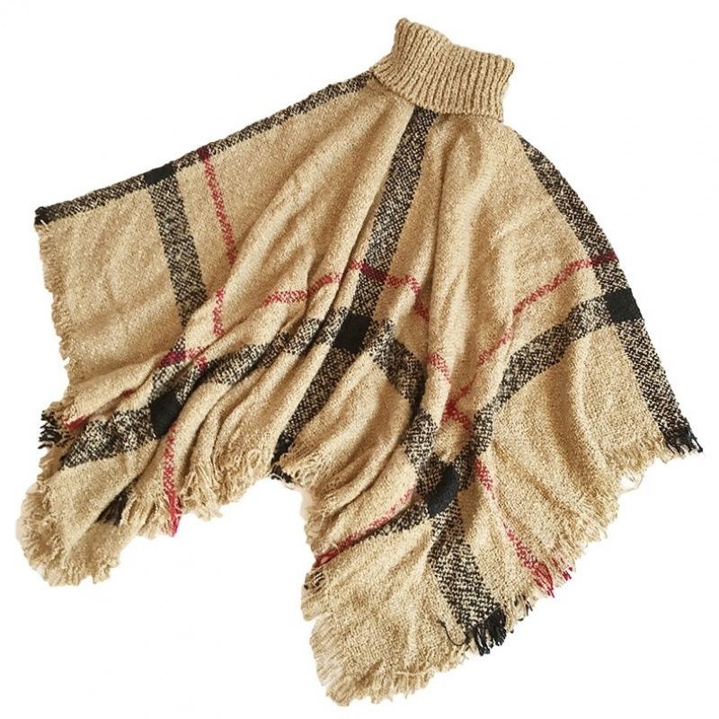 Európai állomás divattervező magas gallérú ujjatlan sálas pulóver divatos férfi denevérujjú stylist dzseki