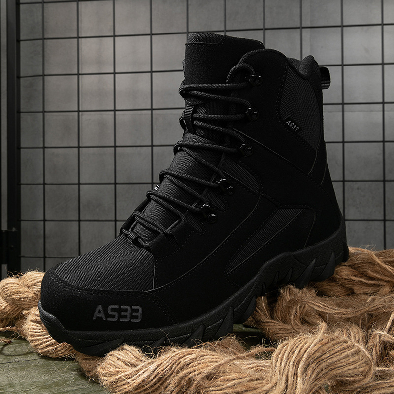 Cizme de zăpadă pentru bărbați, mărime plus, iarnă, pantofi noi cu căptușeală din fleece, pantofi de zăpadă, la modă, pentru cupluri, Bao Xuheng, 6 sezoane