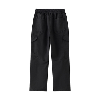 Férfi tavaszi és őszi bő, egyenes, divatos, jóképű, divatos, márkás, lezser, tinédzsereknek való, hosszú nadrág, férfi hétköznapi nadrág