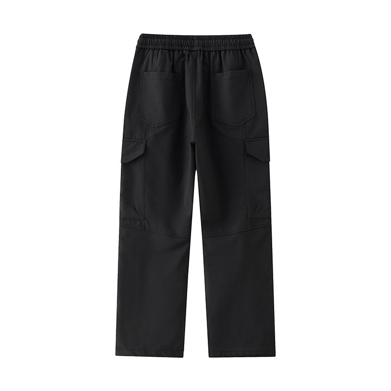 Férfi tavaszi és őszi bő, egyenes, divatos, jóképű, divatos, márkás, lezser, tinédzsereknek való, hosszú nadrág, férfi hétköznapi nadrág