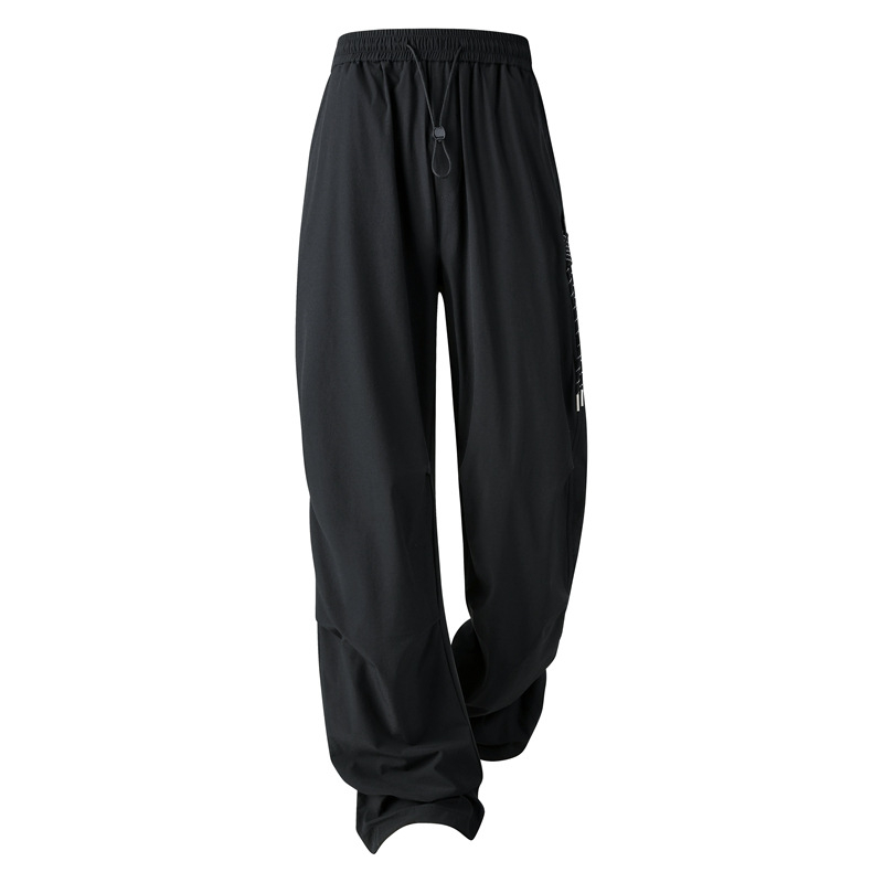 Nyári új munkaruha, kültéri, férfi és női, hegyi stílusú, funkcionális, vízlepergető, bő, széles szárú, jégselyem nadrág, kétfelé nyitható