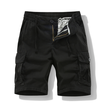 2025. aasta meeste suvised Jaapani stiilis kamuflaažmustriga kolmepunktilised puuvillased trendikad vabaaja cargo-lühikesed püksid L6301 vabaaja stiil