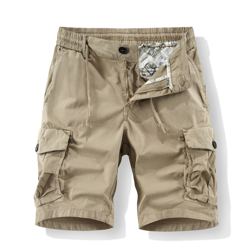 2025. aasta meeste suvised Jaapani stiilis kamuflaažmustriga kolmepunktilised puuvillased trendikad vabaaja cargo-lühikesed püksid L6301 vabaaja stiil