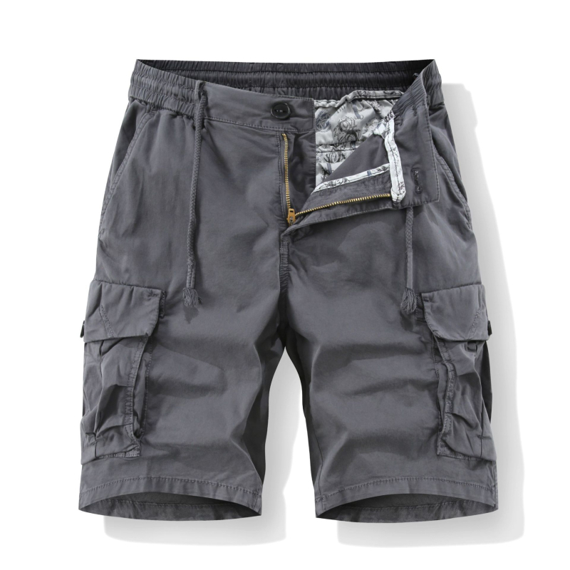 2025. aasta meeste suvised Jaapani stiilis kamuflaažmustriga kolmepunktilised puuvillased trendikad vabaaja cargo-lühikesed püksid L6301 vabaaja stiil