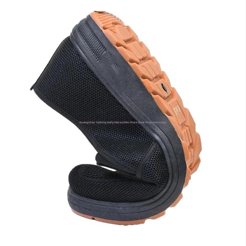 Обувки с сухожилие отдолу Нови стари пекински платнени обувки с дебело дъно, летящи тъкани, ежедневни обувки за татко с сухожилие отдолу, устойчиви на износване, неплъзгащи се обувки за средна и по-възрастни хора