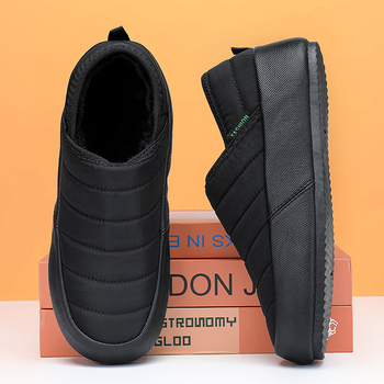 2023. aasta talve uued meeste sussid, fliisvoodriga, paksud soojad puuvillased kingad, madala säärega vabaaja Northeast Live kingad