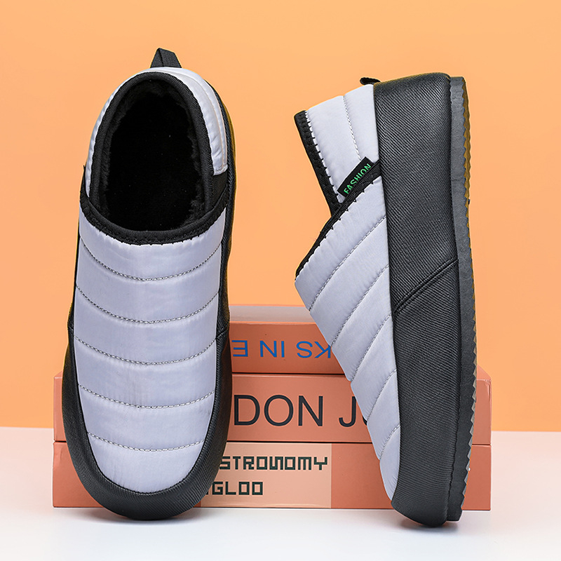 2023. aasta talve uued meeste sussid, fliisvoodriga, paksud soojad puuvillased kingad, madala säärega vabaaja Northeast Live kingad