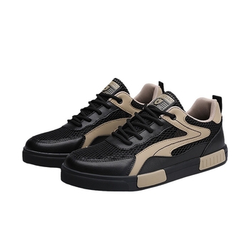 Külkereskedelmi férfi cipők Nyári Lélegző Vékony Hálós Üreges Hálós Sport Alkalmi Könnyű Plus size Kis Fehér Táblacipő Hálós Cipő