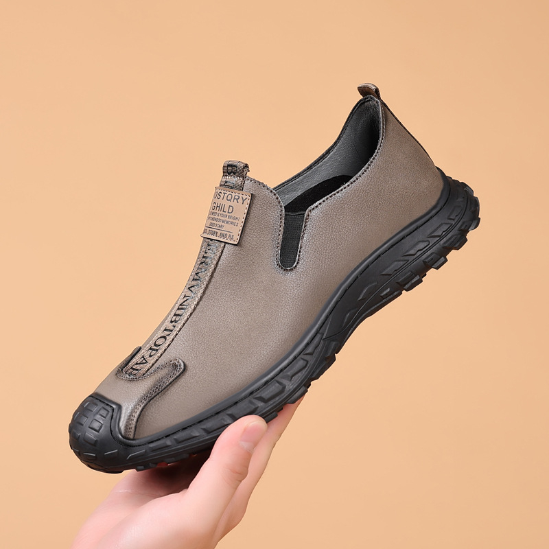 Tavaszi bőrcipők férfi 2024 tavaszi és őszi üzleti divat alkalmi viselet férfi bőrcipők Külkereskedelmi brit stílusú platform férfi cipők