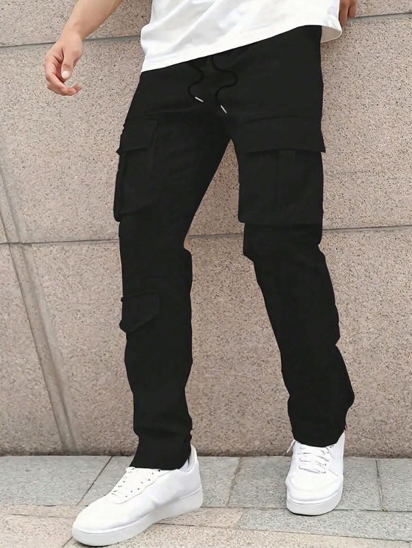 2025-ös amerikai retró divatos férfi nadrág, többzsebes cargo nadrág, laza, divatos melegítőnadrág, felkapott Amazon cikk