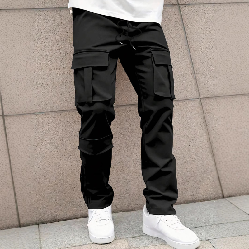 2025-ös amerikai retró divatos férfi nadrág, többzsebes cargo nadrág, laza, divatos melegítőnadrág, felkapott Amazon cikk