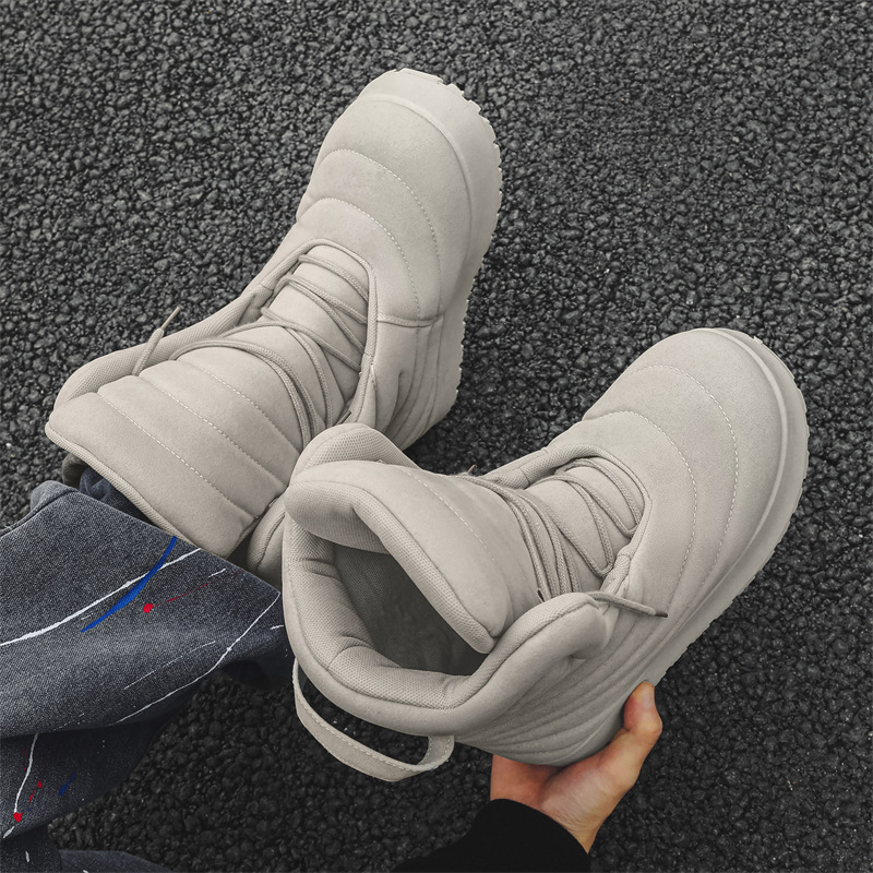Y12 Cipele za kruh Nove muške cipele Zimske tople zadebljane muške cipele Ležerne cipele Nišne univerzalne cipele za muškarce