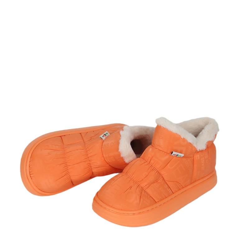 Rudens ir žiemos nauji, vilnos pamušalu pamušti sniego batai, madingi vyrams ir moterims, poroms, šilti lauko medvilniniai batai, madingi storapadžiai duonos batai urmu