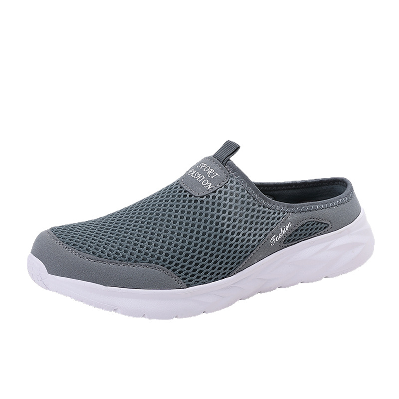 Generacija novih proljetnih i ljetnih ležernih sportskih muških cipela velikih veličina s prekograničnim mrežastim cipelama s polu-drag uzorkom