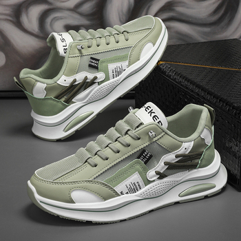 Letné trendy topánky 2024 Pánske trendy tenisky Pánske topánky Módne univerzálne priedušné sieťované ľahké ležérne trendy topánky