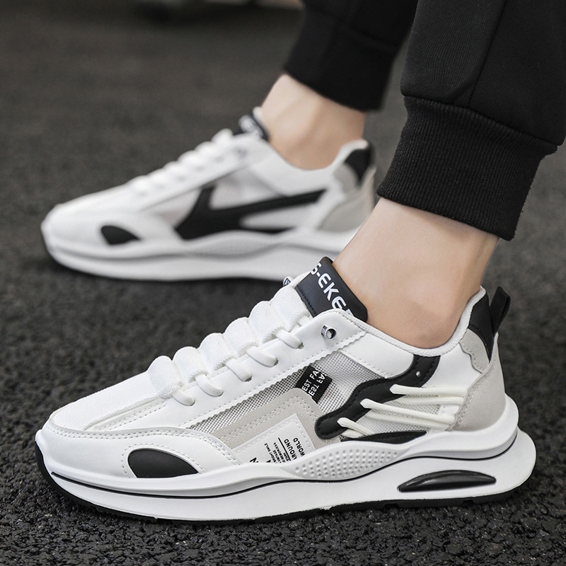 Letné trendy topánky 2024 Pánske trendy tenisky Pánske topánky Módne univerzálne priedušné sieťované ľahké ležérne trendy topánky