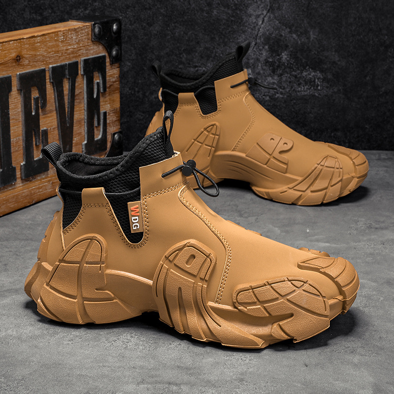 Meeste mägironimisjalatsid, sügisesed veekindlad libisemiskindlad tossud, meeste töökoha kerged pehme tallaga Martini saapad