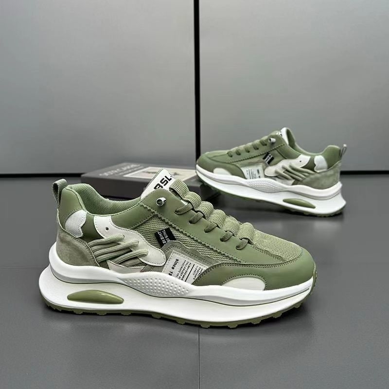 Primăvara și vara 2024 Noua nișă Low-top Dissolving Casual Live sneaker Fashion Hong Kong-style respirabil Forrest Gump Running Shoes pentru bărbați